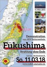 Weiterlesen: Demo zum 7. Fukushima-Jahrestag So. 11.3.18: 